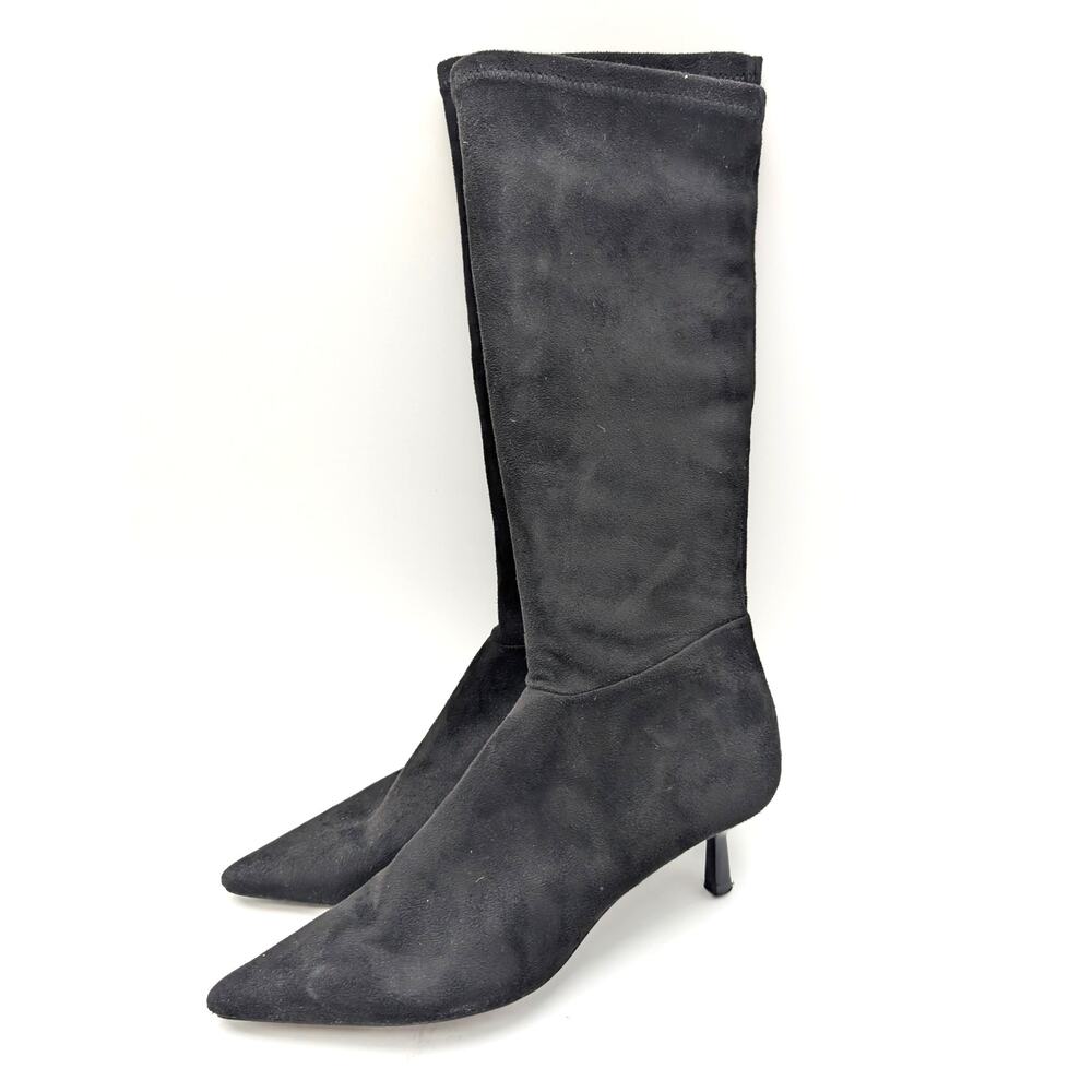 Steve Madden Astoria Last Knee High Boots Women's Black Size US9M EU39.5